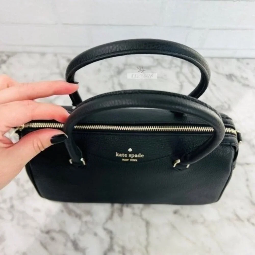 Kate Spade Pebbled Leather Satchel Crossbody